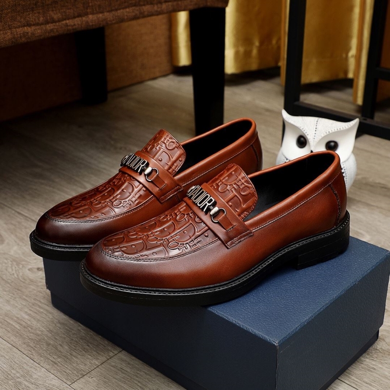 ch**an D*or leather shoes